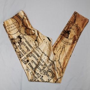 Blackmilk | Harry Potter Marauder's Map Leggings